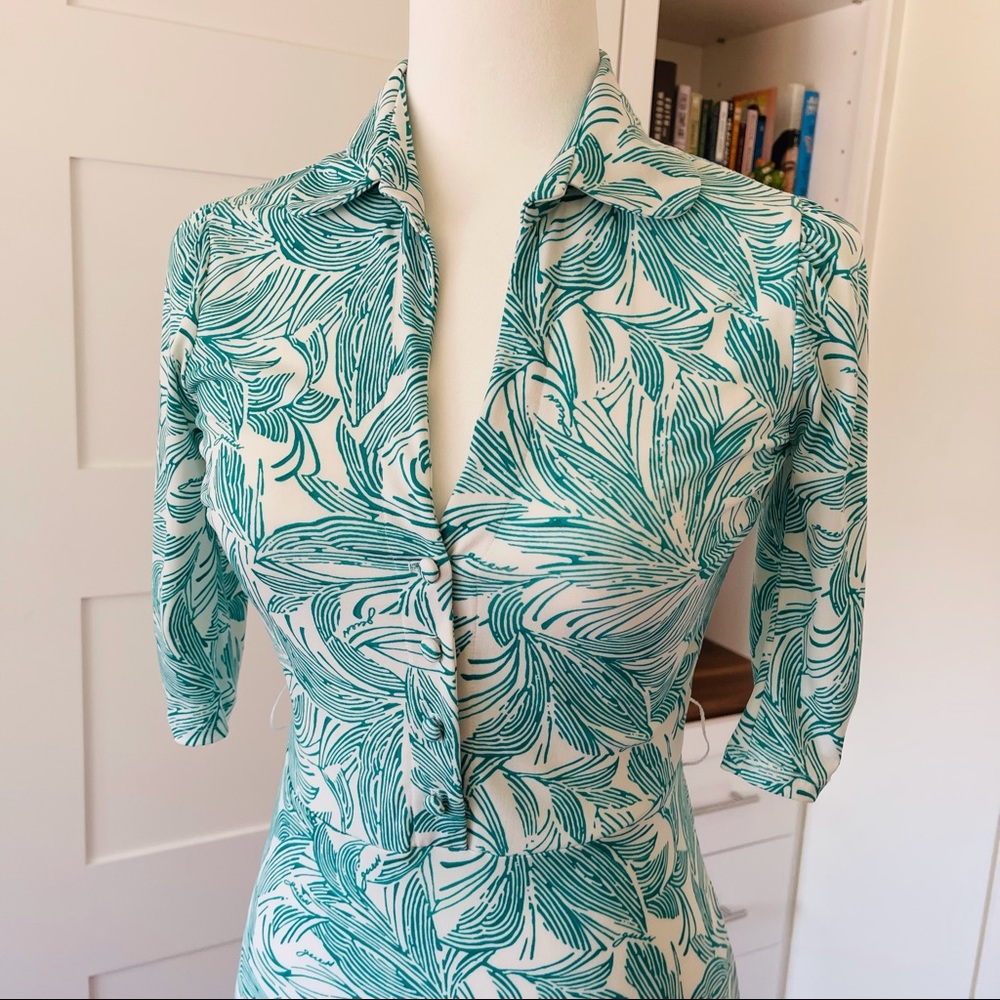 Guess Abstract Shirt Dress